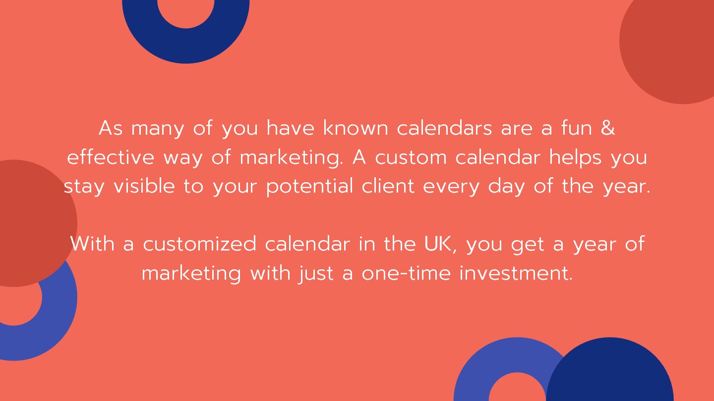 5 effective tips to use Calendars as a Marketing Tools