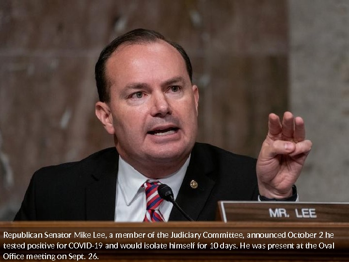 U.S. Politics Who Have Tested Positive for COVID-19