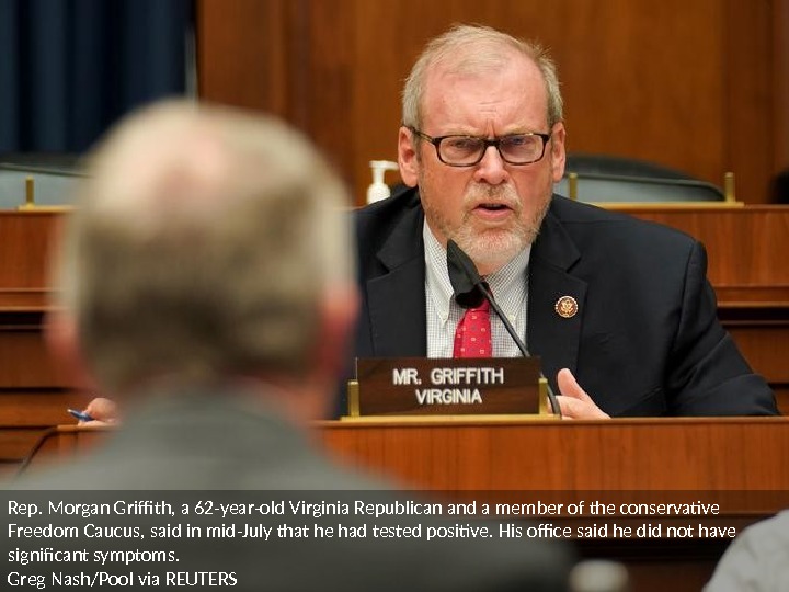 U.S. Politics Who Have Tested Positive for COVID-19